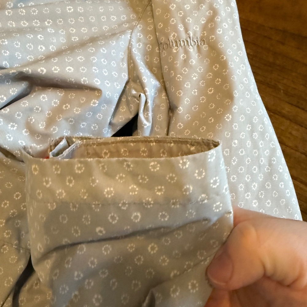 Columbia Interchange Grey Patterned Waterproof Ja… - image 5